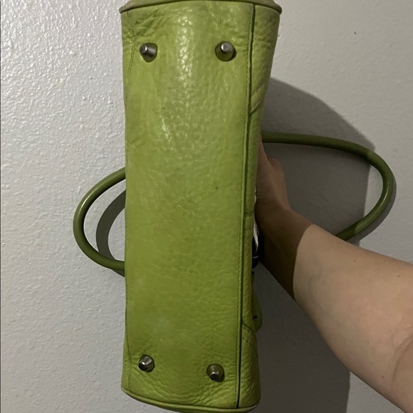 Coach Hampton Satchel Y2K Pebbled Leather Shoulder Bag - Picture 10 of 11